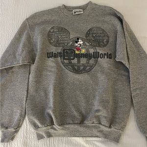 Disney world crewneck sweatshirt